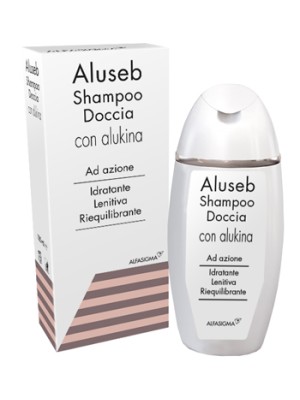 Aluseb Shampoo Doccia con Alukina Lenitivo Riequilibrante Dermatite Seborroica 125 ml