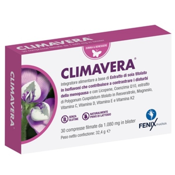 Climavera 30 Compresse - Integratore Menopausa