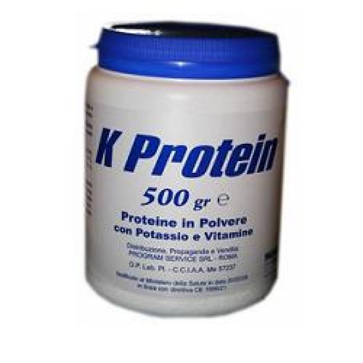 K Protein Polvere 500 grammi - Integratore Magnesio e Potassio