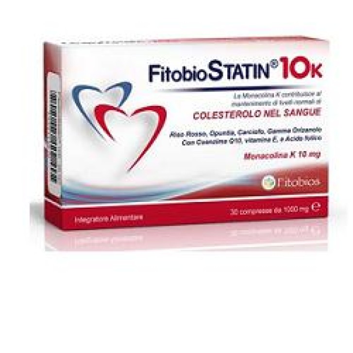 Fitobiostatin 10K 30 Compresse - Integratore per il Colesterolo