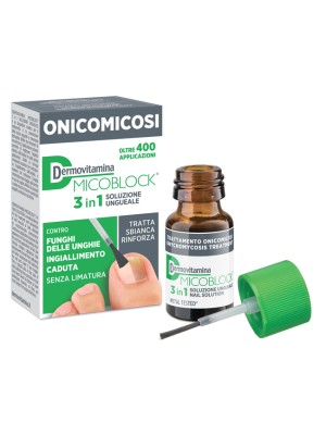 DermoVitamina MicoBlock Soluzione Ungueale Trattamento per Onicomicosi 7 ml