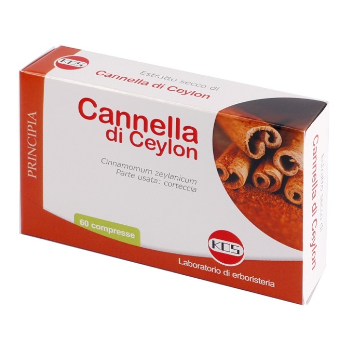 Kos Cannella Estratto Secco 60 Compresse - Integratore Antiossidante