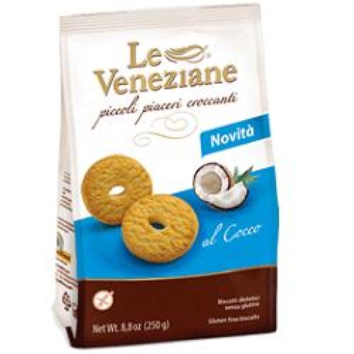 Le Veneziane Biscotti Cocco 250 grammi