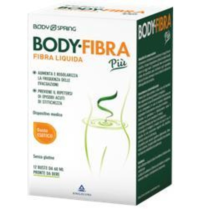 Body Spring BodyFibra Più Gusto Esotico 12 Buste - Integratore Alimentare