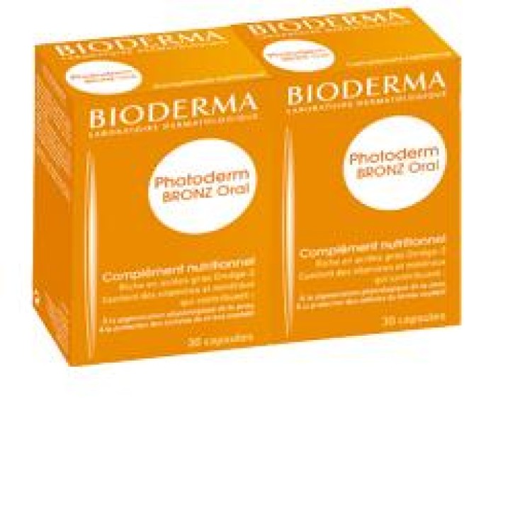 Bioderma Photoderm Bronz Oral 30 + 30 Capsule - Integratore Abbronzatura