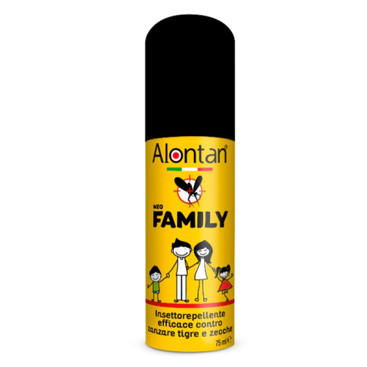 Alontan Spray Rerpellente contro Zecche e Zanzare 75 ml