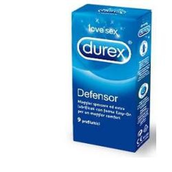 Durex Defensor 9 Preservativi Lubrificati