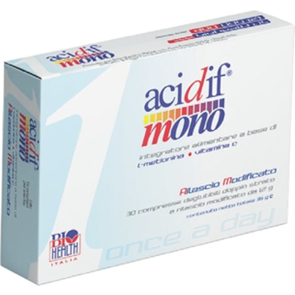 Acidif Mono 30 Compresse - Integratore Alimentare