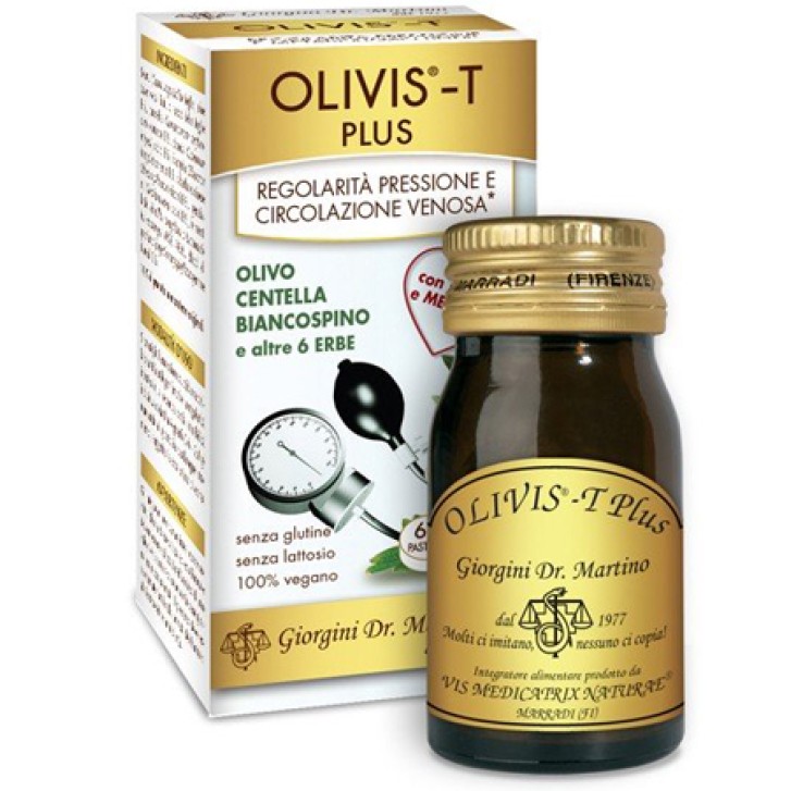 Olivis-T Plus 60 Pastiglie Dr. Giorgini - Integratore Contro Colesterolo e Trigliceridi