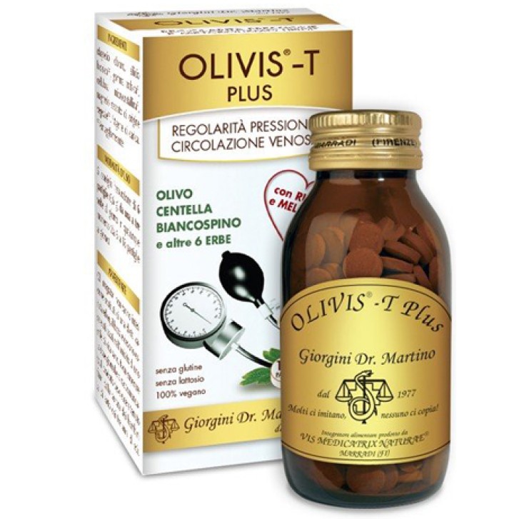 Olivis-T Plus 180 Pastiglie Dr. Giorgini - Integratore Contro Colesterolo e Trigliceridi