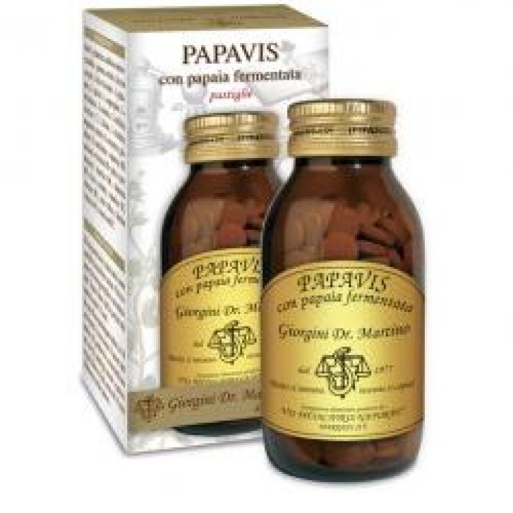 Papavis 140 Pastiglie Dr. Giorgini - Integratore con Papaya Fermentata