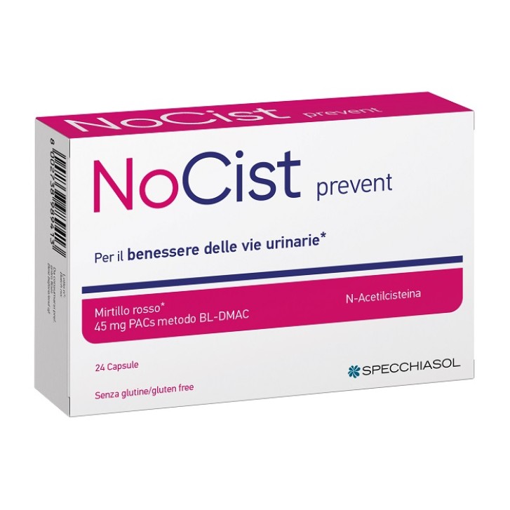 Specchiasol NoCist Prevent 24 Capsule - Integratore Alimentare