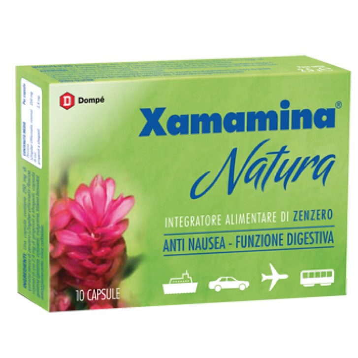 Xamamina Natura 10 Capsule - Integratore Antinausea