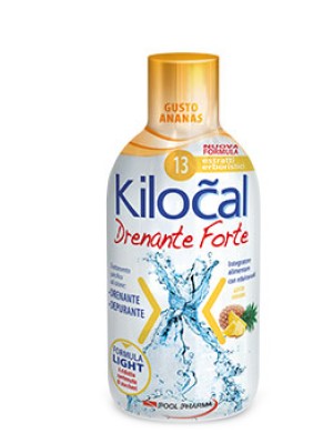 Kilocal Drenante Forte Ananas 500 ml - Integratore Depurativo