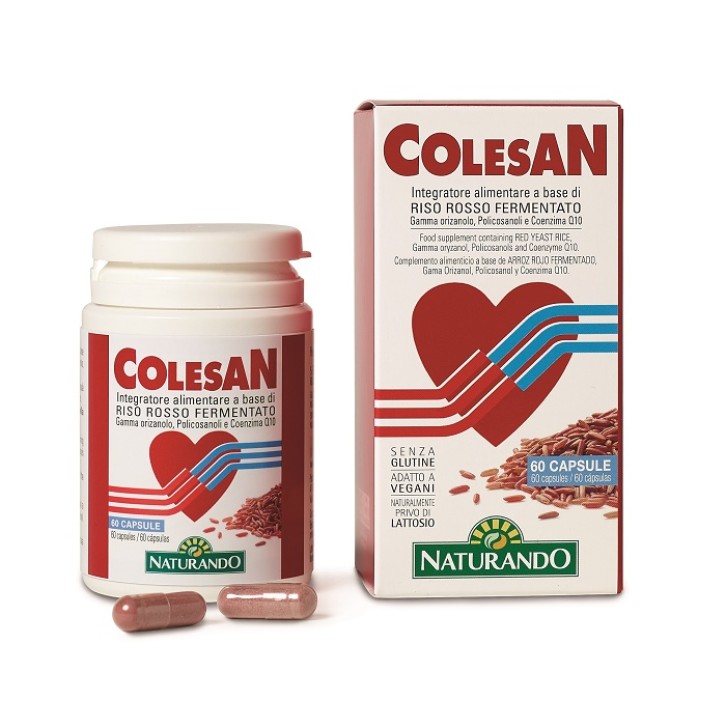Colesan 60 Capsule - Integratore per il Colesterolo