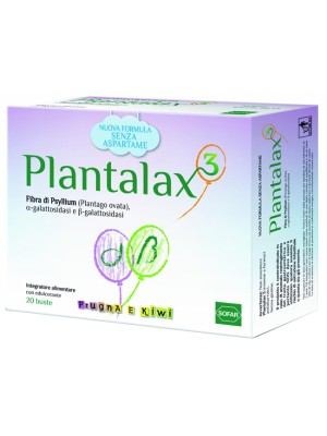 Plantalax3 Gusto Prugna e Kiwi 20 Bustine - Integratore Alimentare
