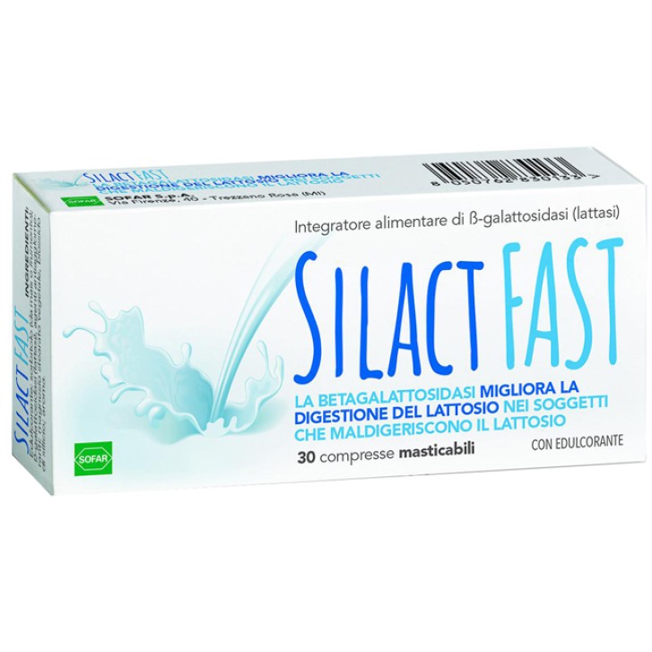 Silact Fast 30 Compresse Masticabili - Integratore Alimentare