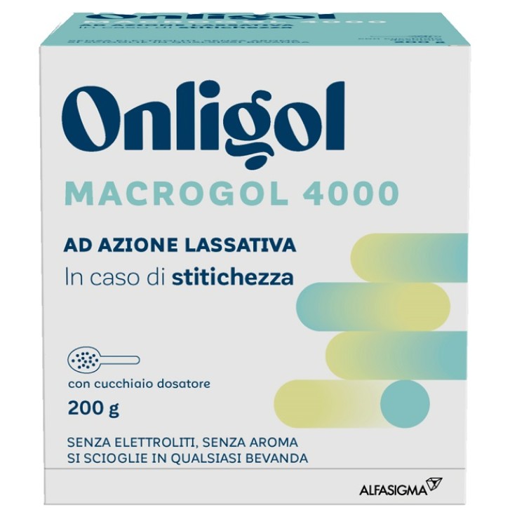 Onligol Macrogol 4000 200 grammi - Integratore Lassativo