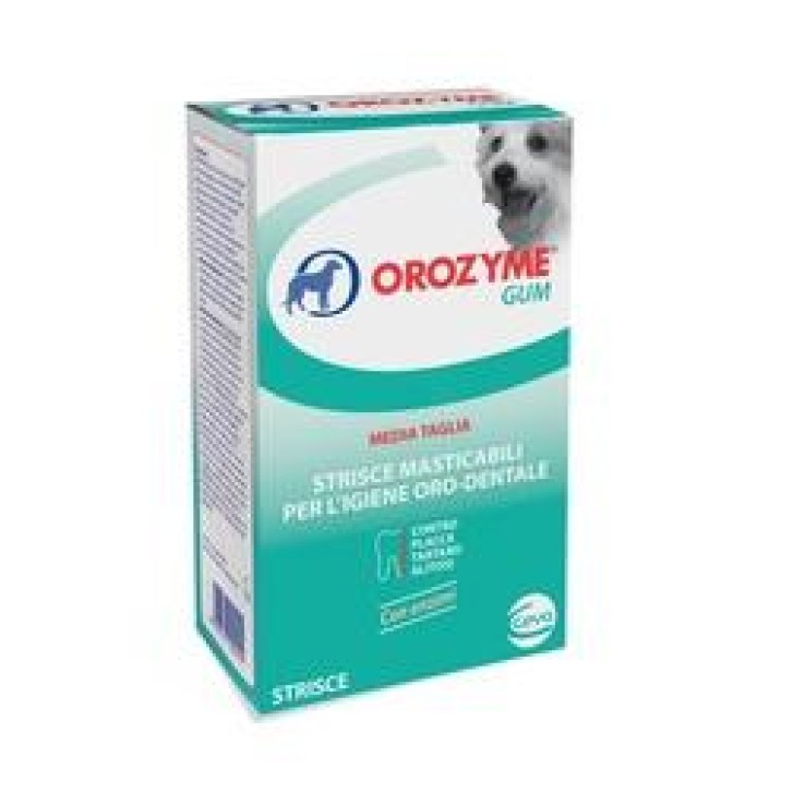 Orozyme Gum Strisce Masticabili Cani Piccola Taglia 141 grammi