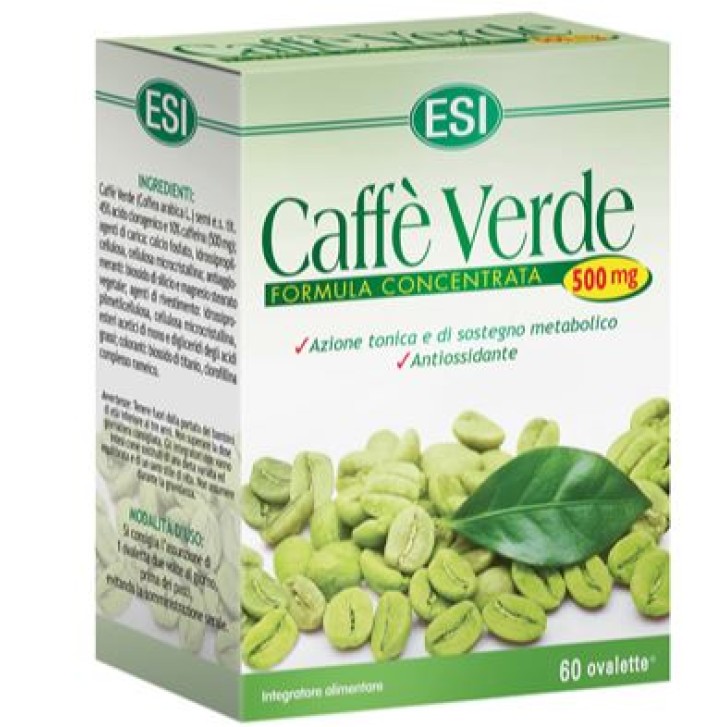 Esi Caffe' Verde 60 Ovalette - Integratore Antiossidante e Controllo Peso