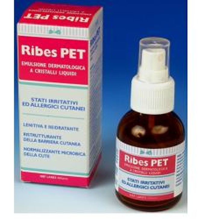 Ribes Pet Emulsione Dermatologica Contro Prurito e Allergie Cani e Gatti 50 ml