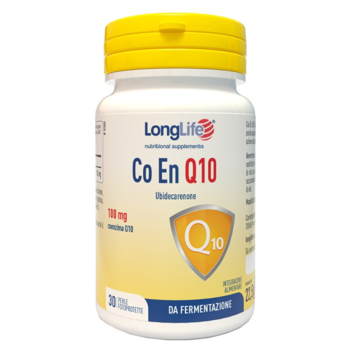 Longlife CO En Q10 30 Perle - Integratore Antiossidante