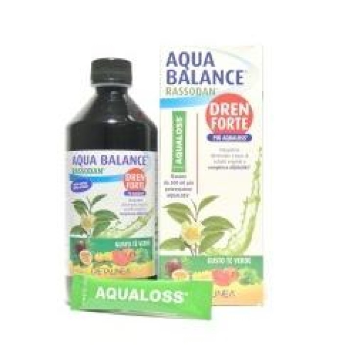 Aqua Balance Dren Forte Te' Verde + Aqualoss 500 ml - Integratore Drenante