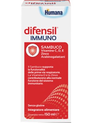Humana Immuno Difensil 150 ml - Integratore Difese Immunitarie