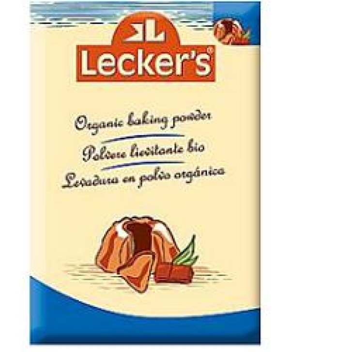 Lecker's Polvere Lievitante Bio 4 x 21 grammi