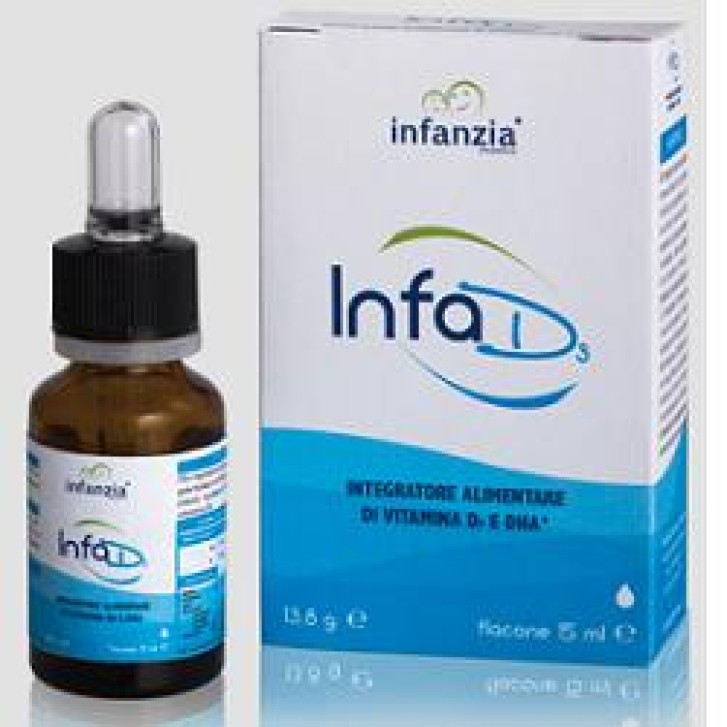 InfaD3 Gocce 15 ml - Integratore Vitamina D