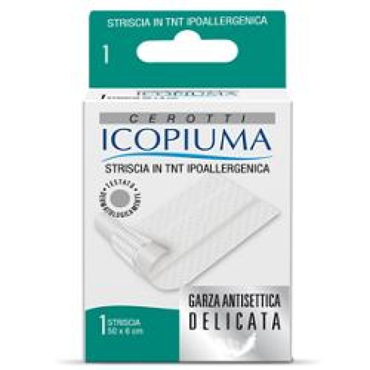 Icopiuma Cerotti in Striscia TNT Ipoallergenici 50 x 6 cm