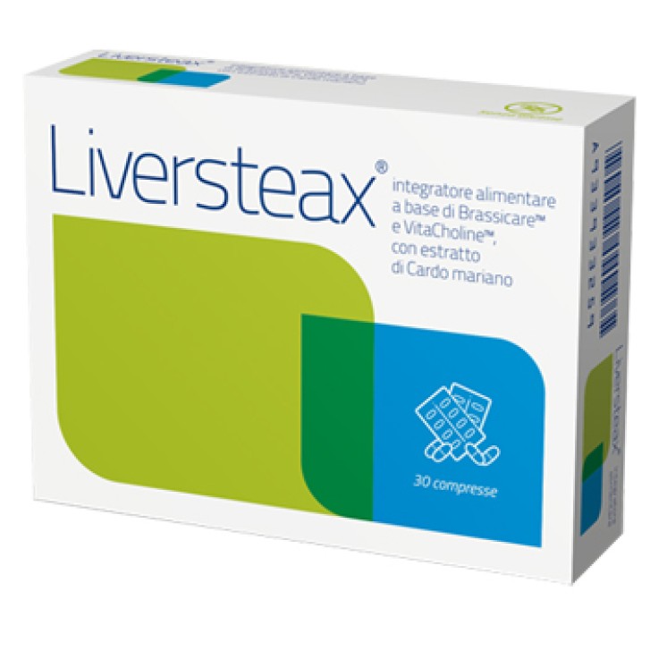 Liversteax 30 Compresse - Integratore Alimentare