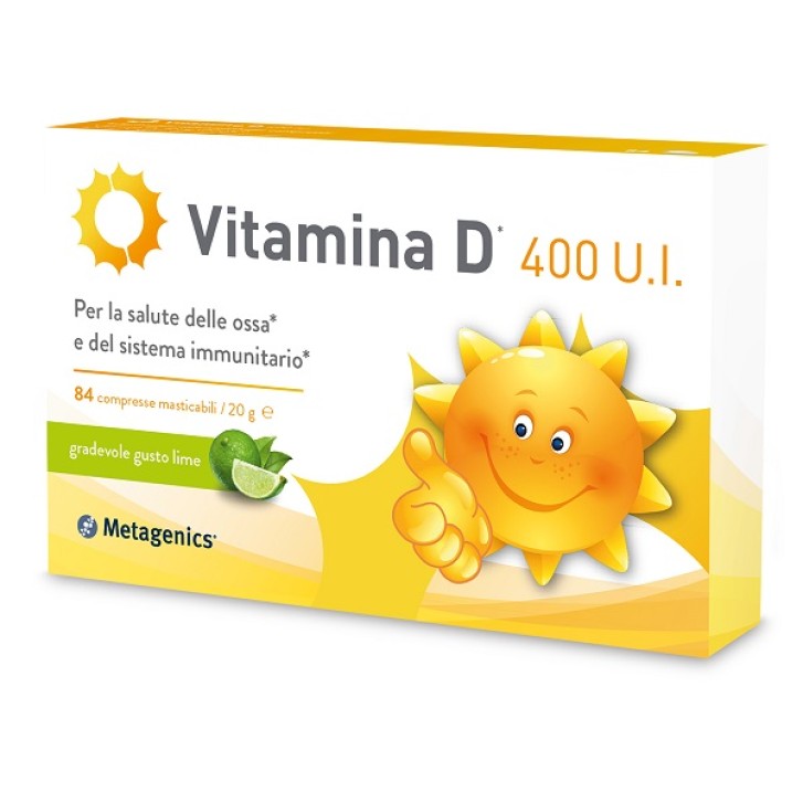 Metagenics Vitamina D 400UI 84 Capsule - Integratore Alimentare
