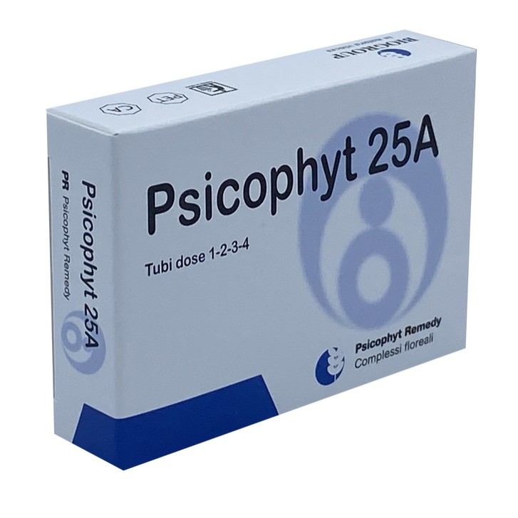 Psicophyt Remedy 25B 4 Tubi Globuli - Medicinale Omeopatico