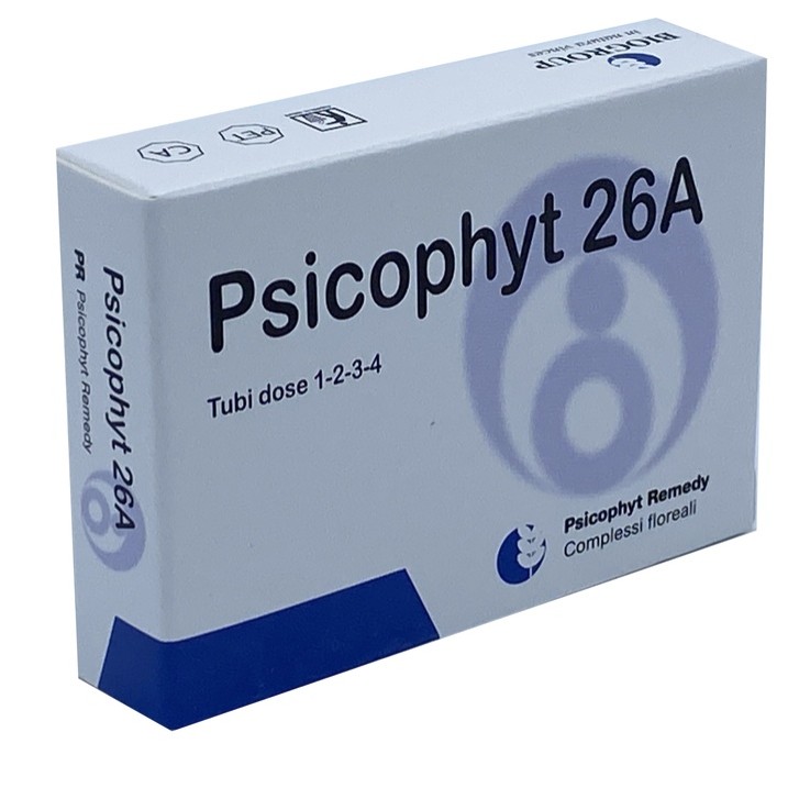 Psicophyt Remedy 26A 4 Tubi Globuli - Medicinale Omeopatico