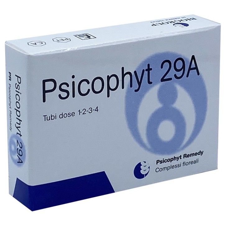 Psicophyt Remedy 29A 4 Tubi Globuli - Medicinale Omeopatico