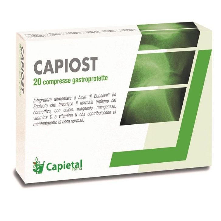 Capiost 20 Compresse Gastroprotette - Integratore Alimentare