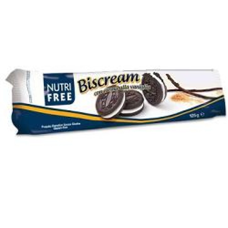 Nutrifree Biscream con Crema alla Vaniglia 125 grammi