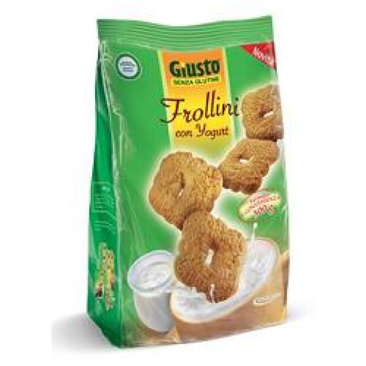 Giusto Senza Glutine Frollini allo Yogurt Gluren Free 300 grammi