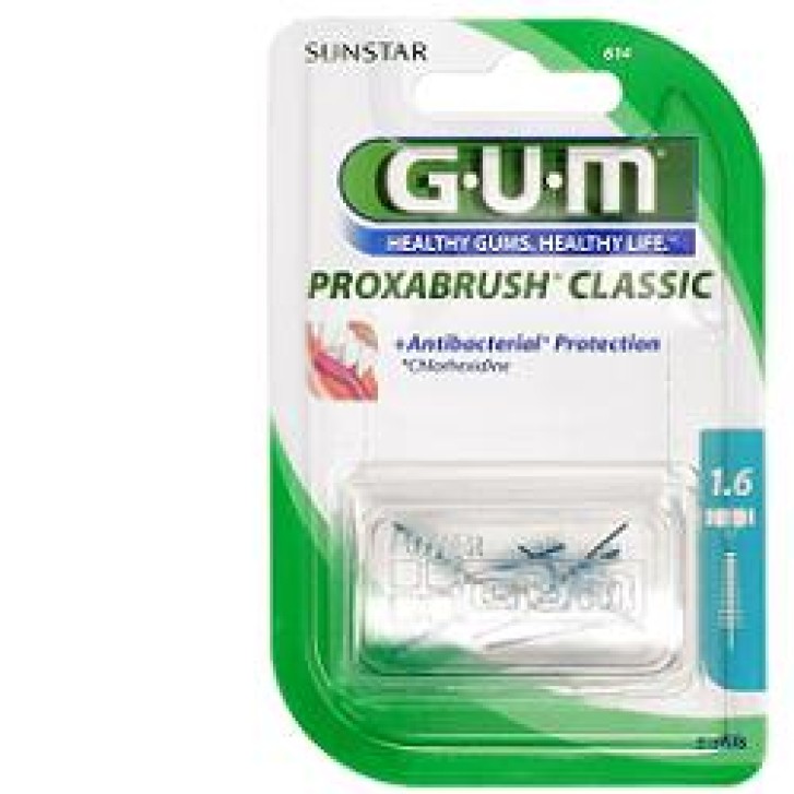 Gum Proxabrush Classic 614 - Scovolino Interdentale 8 pezzi