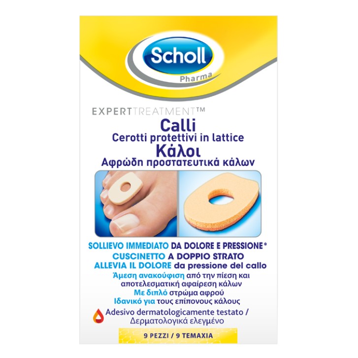 Dr. Scholl Cerotti in Lattice Protezione Calli 9 Cerotti