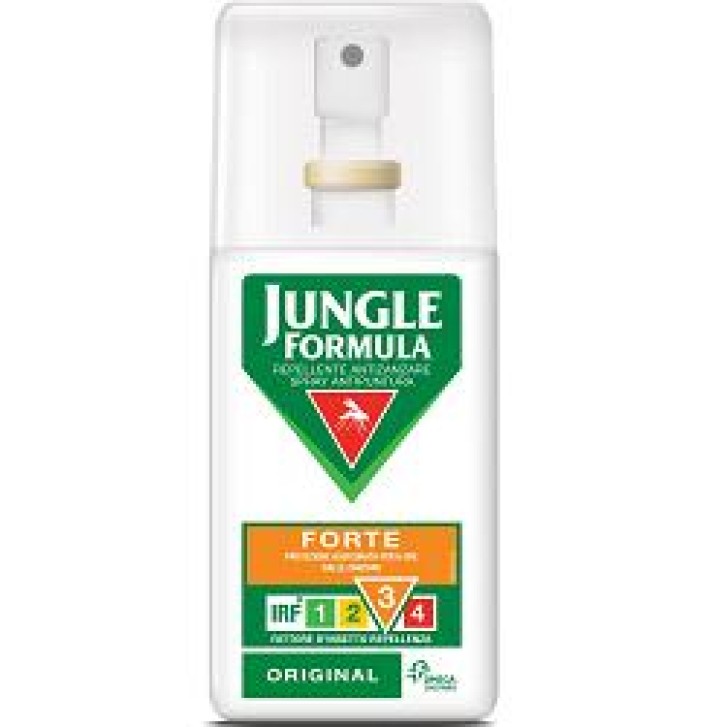 Jungle Formula Forte Spray Original Lozione Repellente Antizanzare 75 ml