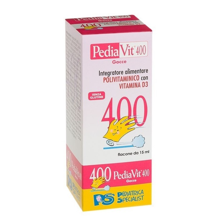 Pediavit 400 Gocce 15 ml - Integratore Alimentare