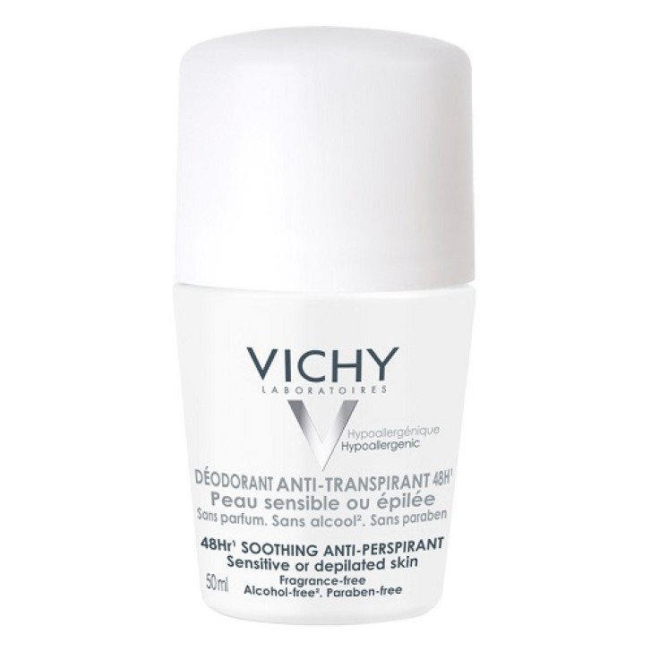 Vichy Deodorante Roll-On 48h Pelle Sensibile 50 ml