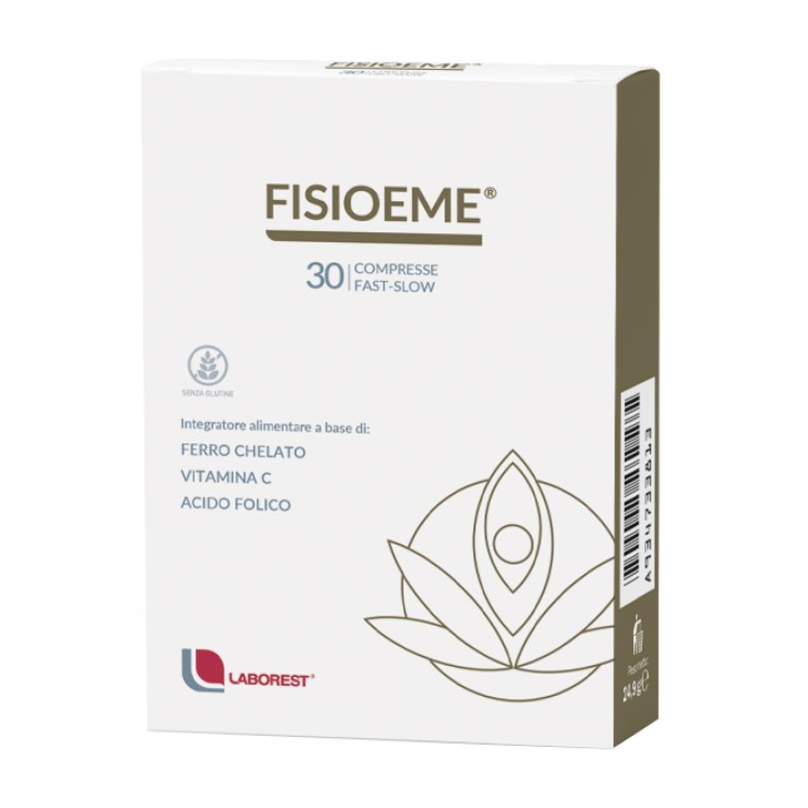 Fisioeme 30 Compresse - Integratore di Ferro e Vitamina C