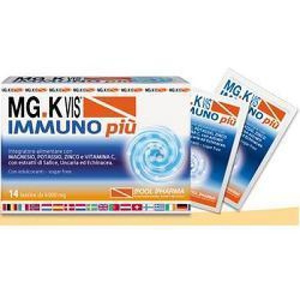 MG K Vis Immuno Piu' 14 Bustine - Integratore Sistema Immunitario