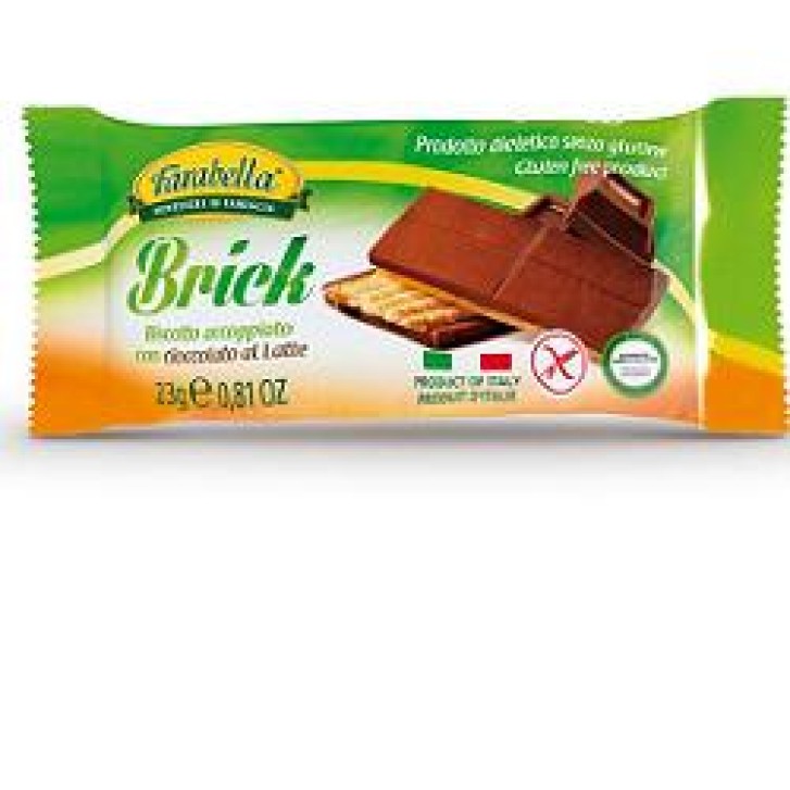 Farabella Senza Glutine Brick Biscotto Cioccolato 23 grammi