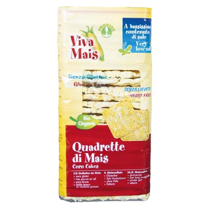 Viva Mais Quadrette Mais Senza Sale 130 grammi