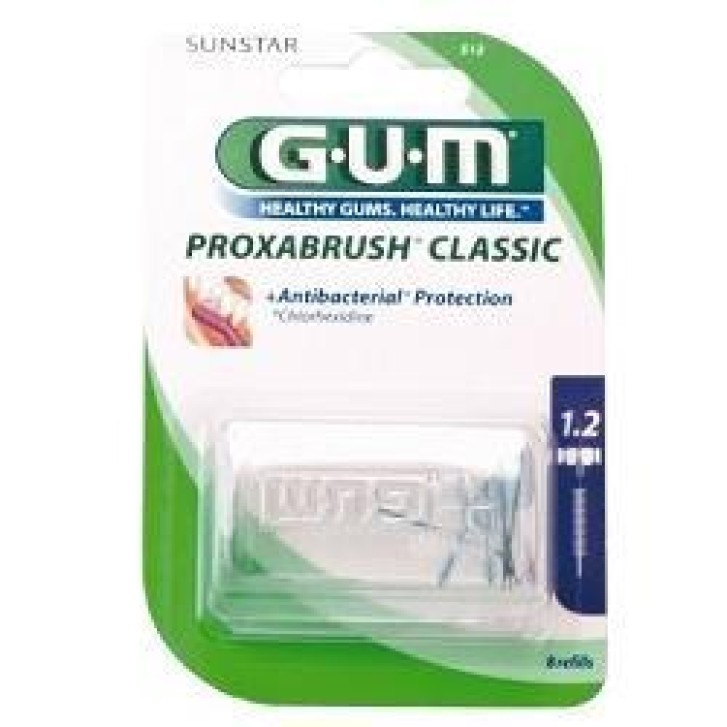 Gum Proxabrush Classic 512 - Scovolino Interdentale Cilindrico 8 pezzi