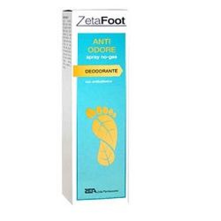 Zeta Footing Spray Piedi Antiodore con Antibatterico 100 ml